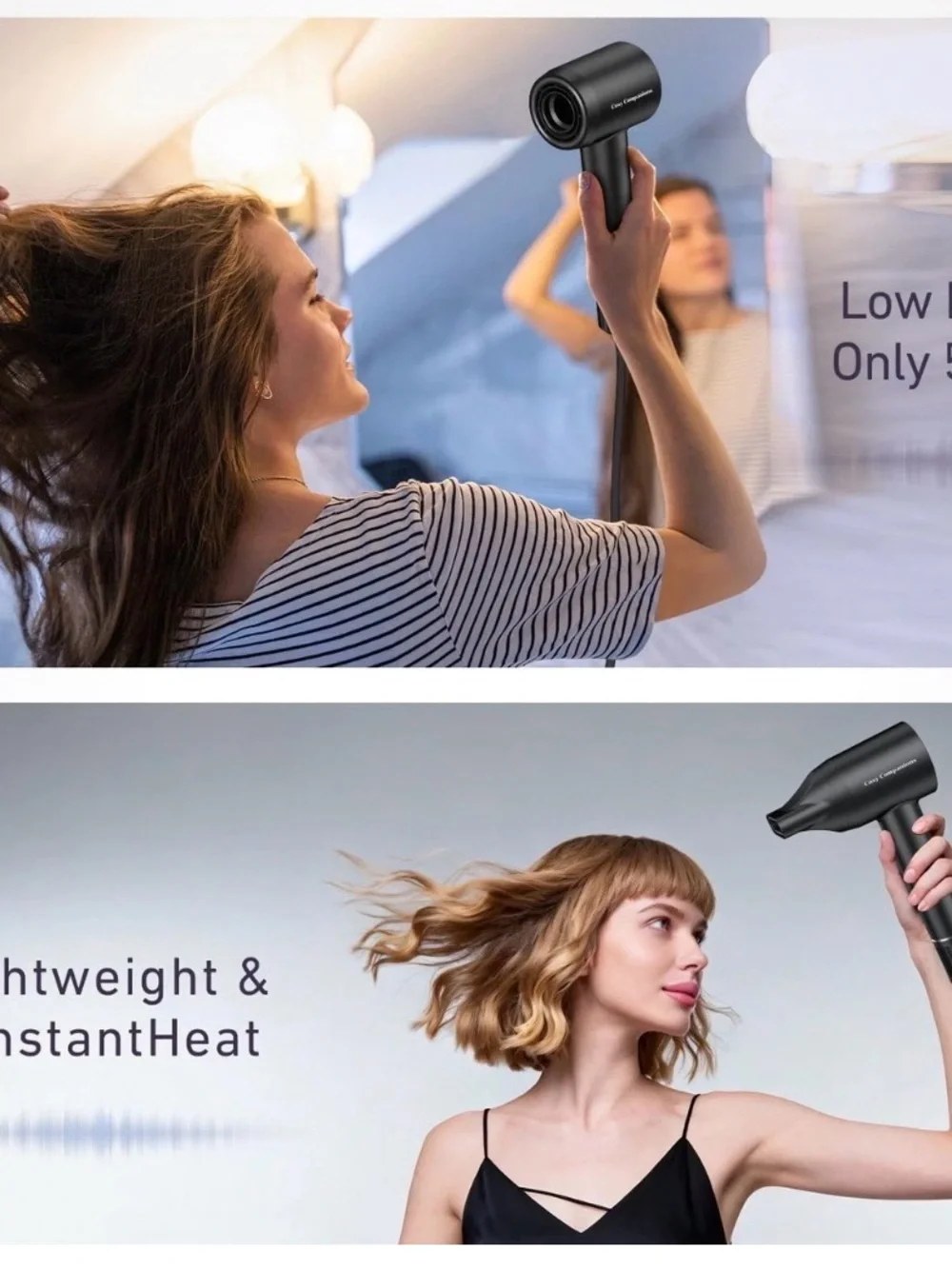 Cosy Companions High-Speed lonic Hair Dryer 150000 RPM Brushless Motor for 2-...